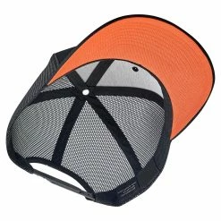 Biltwell Bolts 2 Snap Back Hat - Black -Biltwell Shop 012238 Biltwell Snap Back Hat Bolts 2 Black White Orange 5