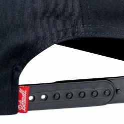 Biltwell Baja Snap Back Hat - Black/Red -Biltwell Shop 012244 Biltwell Snap Back Baja Black Red 8