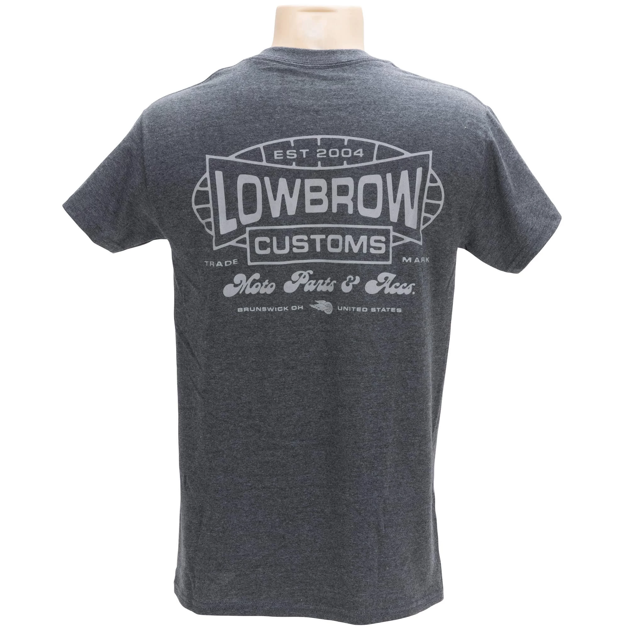 Lowbrow Customs Garage Trademark T-Shirt 1 Lowbrow Customs Garage Trademark T-Shirt
