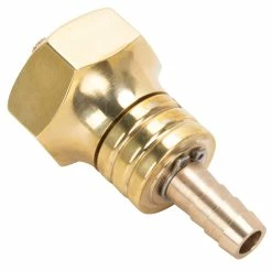 Prism Supply Co. 22mm Polished Brass Petcock 5 Prism Supply Co. 22mm Polished Brass Petcock -Biltwell Shop 012462 Prism Supply 22mm Polished Brass Petcock 3