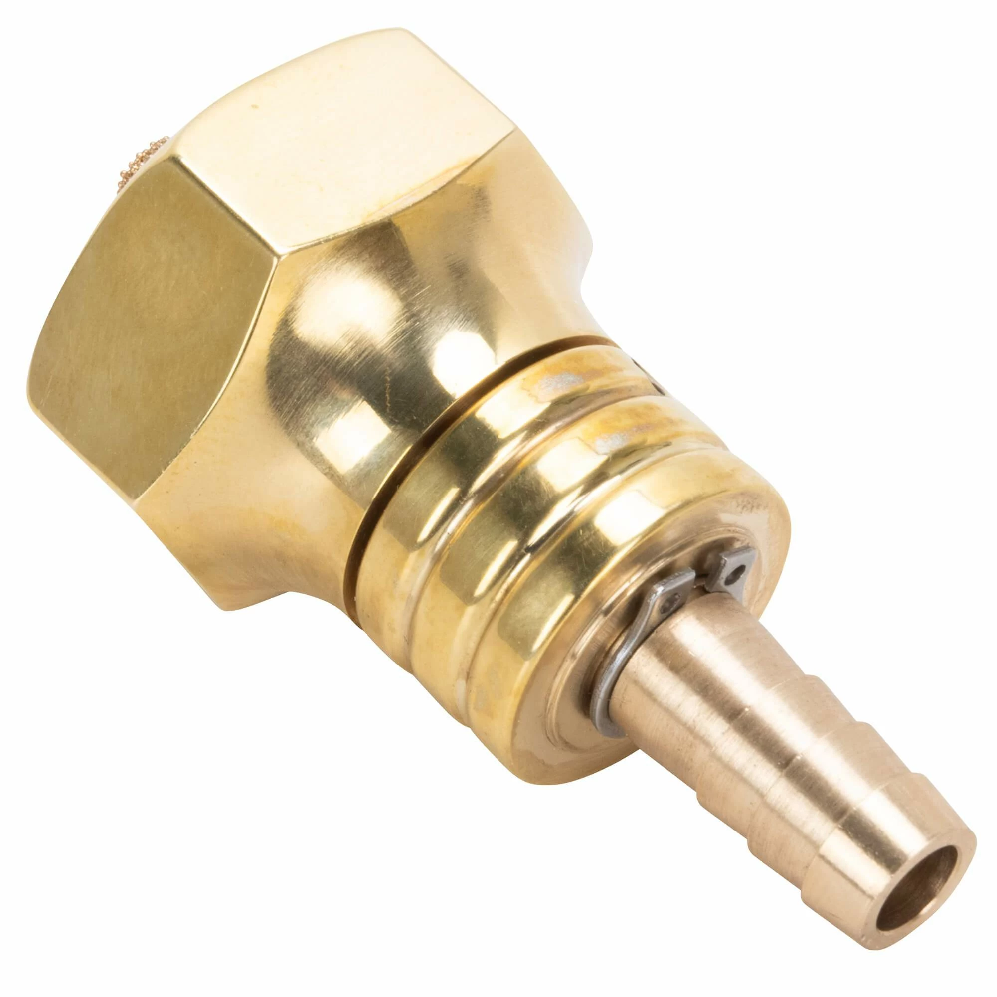 Prism Supply Co. 22mm Polished Brass Petcock 3 Prism Supply Co. 22mm Polished Brass Petcock - Image 3