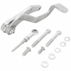 Prism Supply Co. Sling Shot Hydraulic Brake Pedal Kit - Harley-Davidson Cone Engine - Stainless Steel