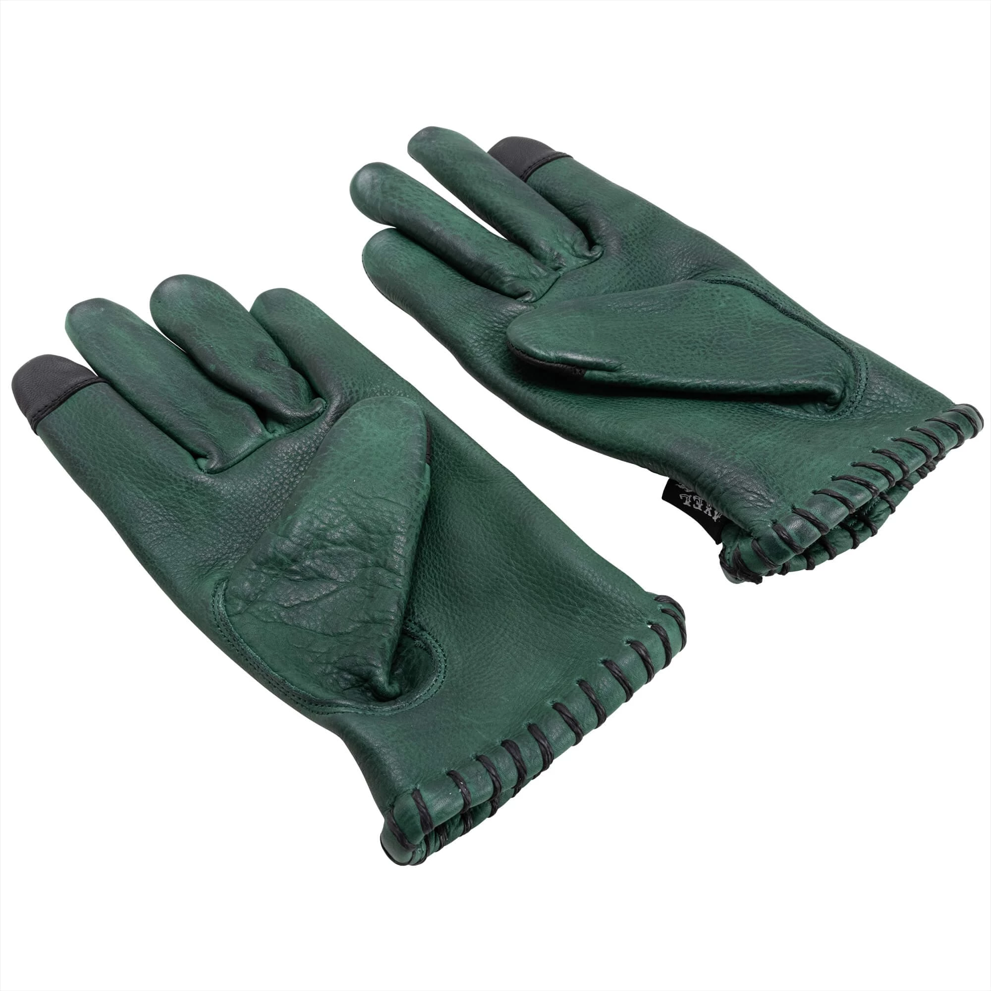 Axel Co. Green Waxed Cowhide Gloves 10 Axel Co. Green Waxed Cowhide Gloves - Image 10