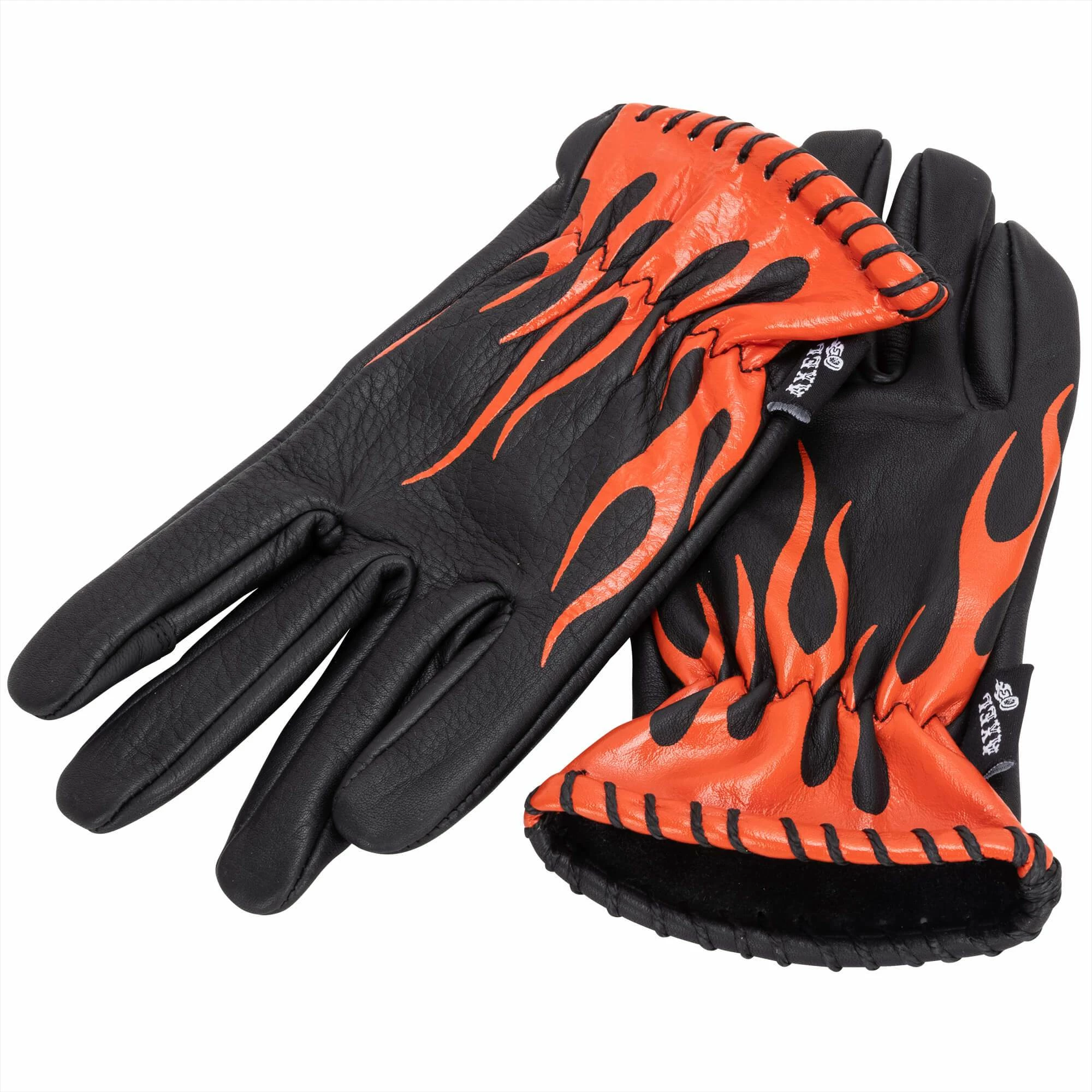 Axel Co. Flame Cowhide Gloves 1 Axel Co. Flame Cowhide Gloves