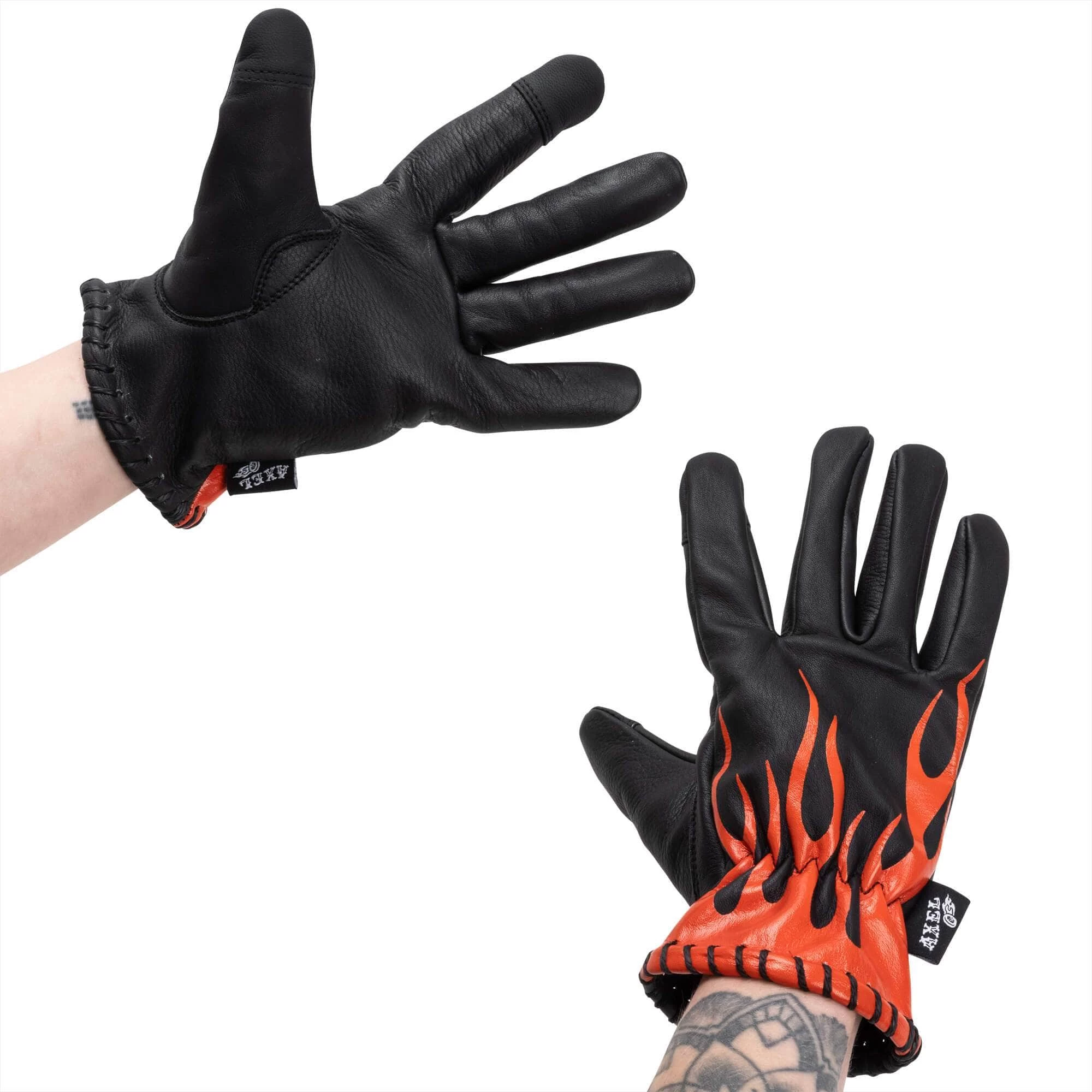 Axel Co. Flame Cowhide Gloves 8 Axel Co. Flame Cowhide Gloves - Image 8