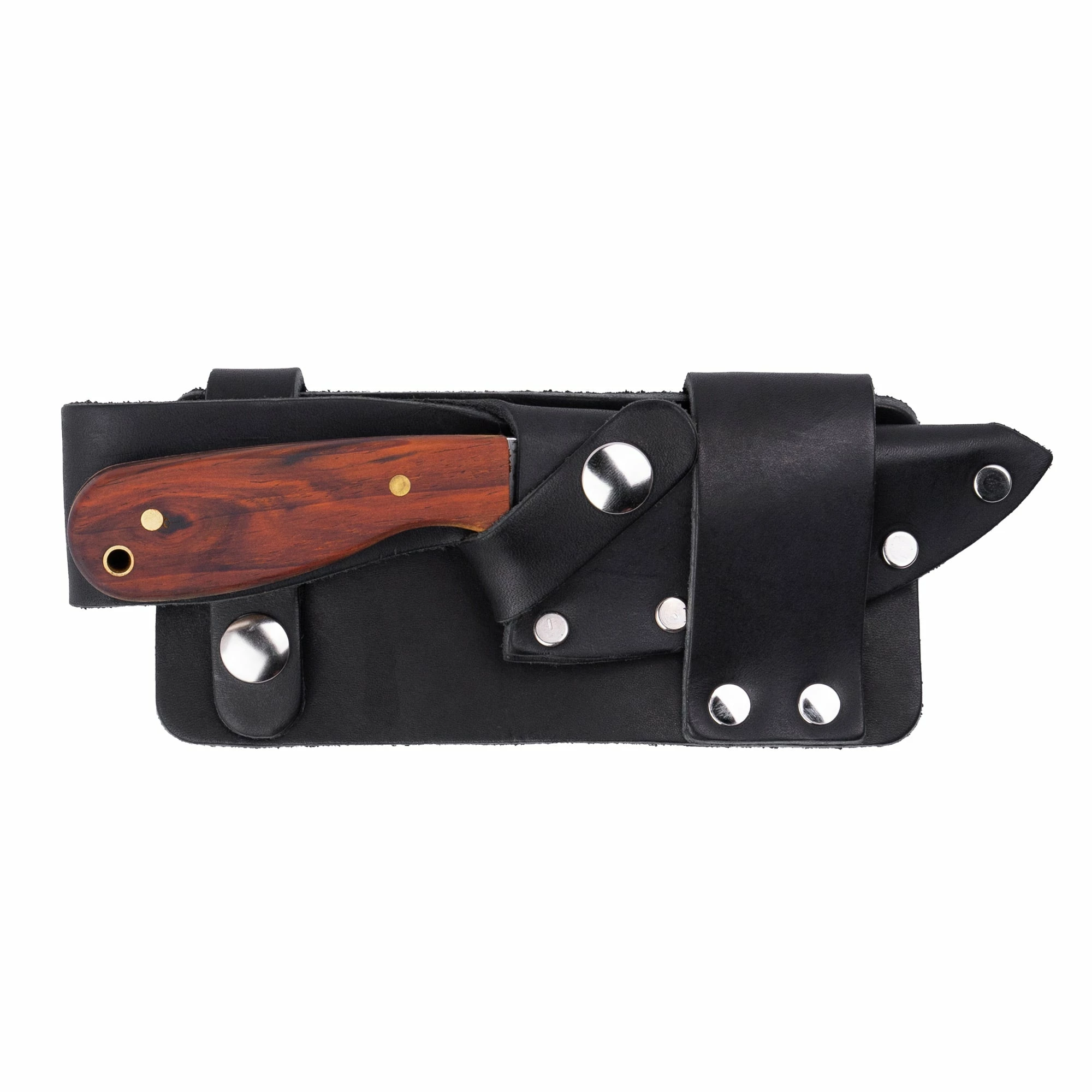 Whiteknuckler Brand Cocobolo - Model 3 Knife - Right Hand - Black Sheath 2 Whiteknuckler Brand Cocobolo - Model 3 Knife - Right Hand - Black Sheath - Image 2