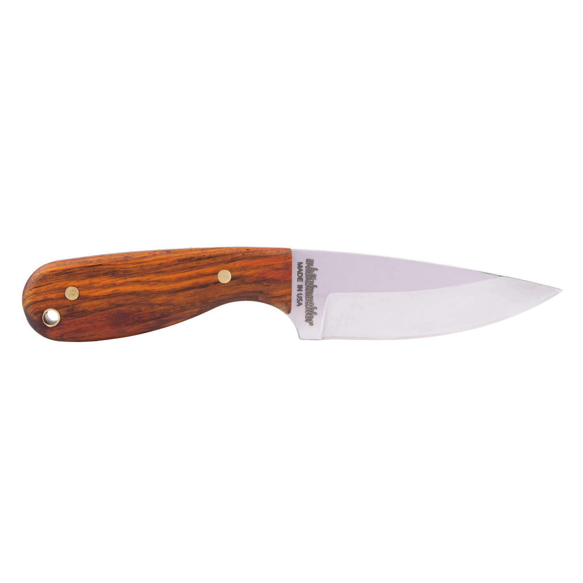 Whiteknuckler Brand Cocobolo - Model 3 Knife - Right Hand - Black Sheath 3 Whiteknuckler Brand Cocobolo - Model 3 Knife - Right Hand - Black Sheath - Image 3