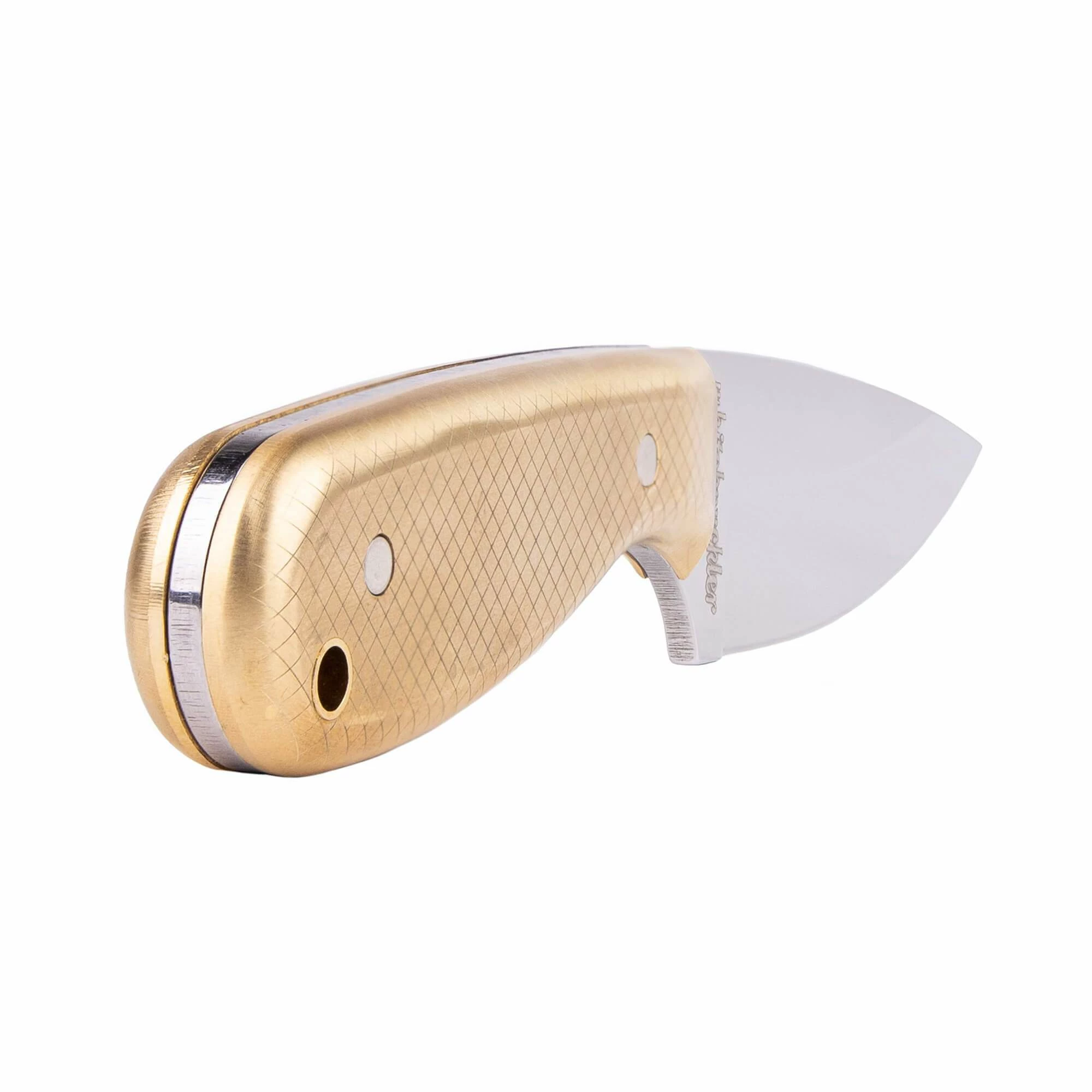 Whiteknuckler Brand 10 Oz Checkered Doubloon - Model 3 Knife - Right Hand - Black Sheath 8 Whiteknuckler Brand 10 Oz Checkered Doubloon - Model 3 Knife - Right Hand - Black Sheath - Image 8