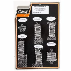 Colony #1027 Complete Show Bike Kit Chrome Knurled Allen 2007-Up Harley-Davidson VRSC