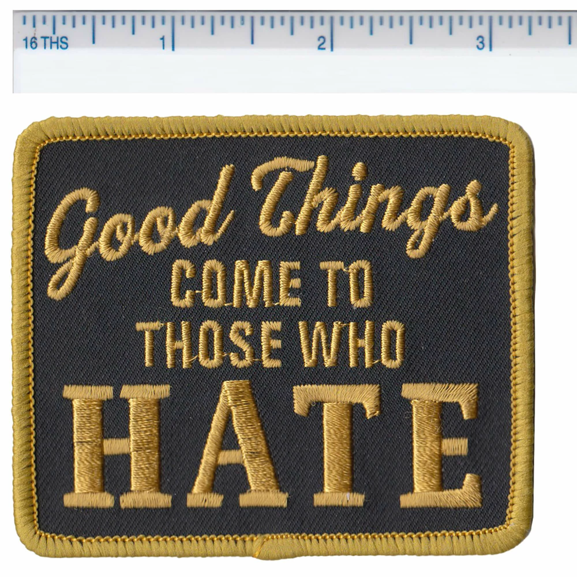 VNM Good Things Patch - Black & Gold 2 VNM Good Things Patch - Black & Gold - Image 2