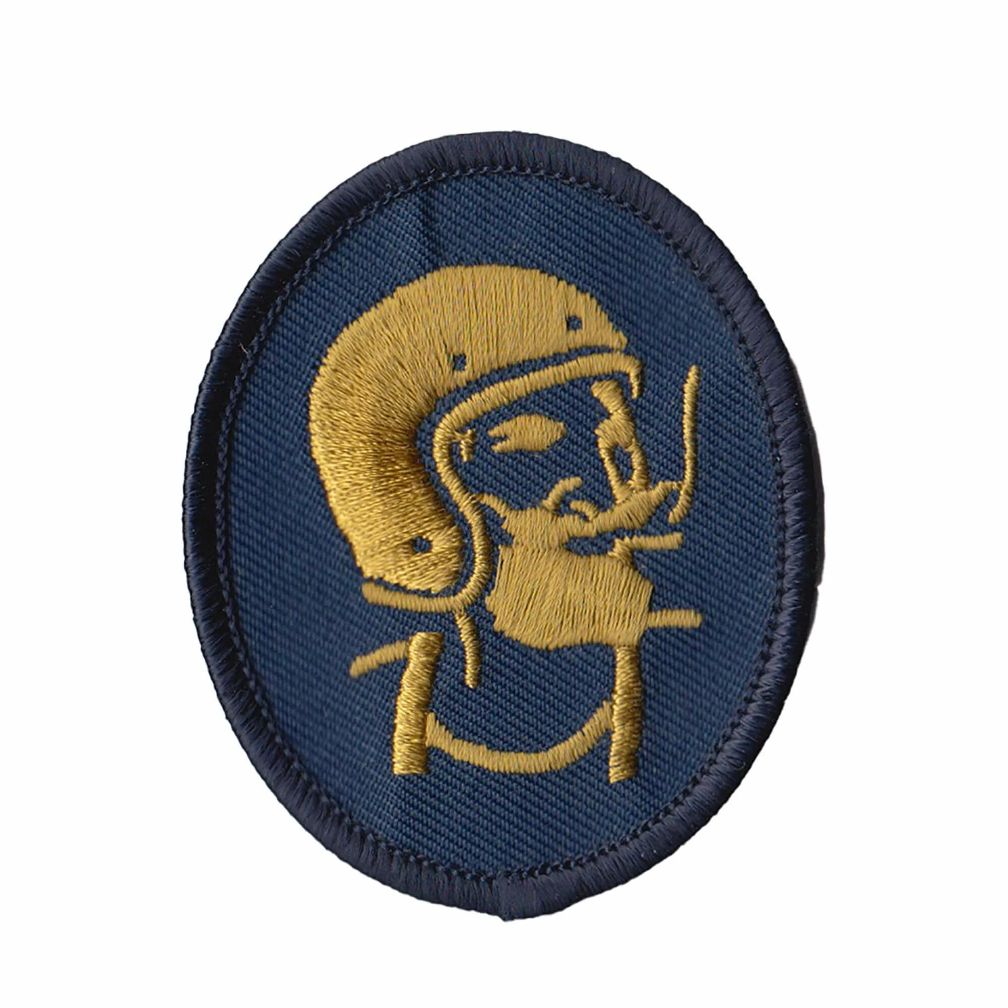VNM Roll Up Patch - Gold & Indigo 1 VNM Roll Up Patch - Gold & Indigo