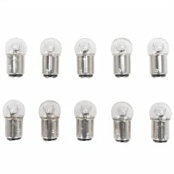 DRAG Specialties 1157 Style Mini Replacement 12V Dual Filament Bulb - 10 Pack