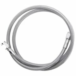 Goodridge Universal Braided Stainless Brake Line - 52" - Clear Coated