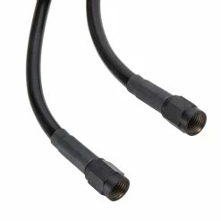 Goodridge Universal Braided Stainless Brake Line - 12" - Ebony -Biltwell Shop 012709 Goodridge Universal Braided Stainless Brake Line 12in Ebony 5