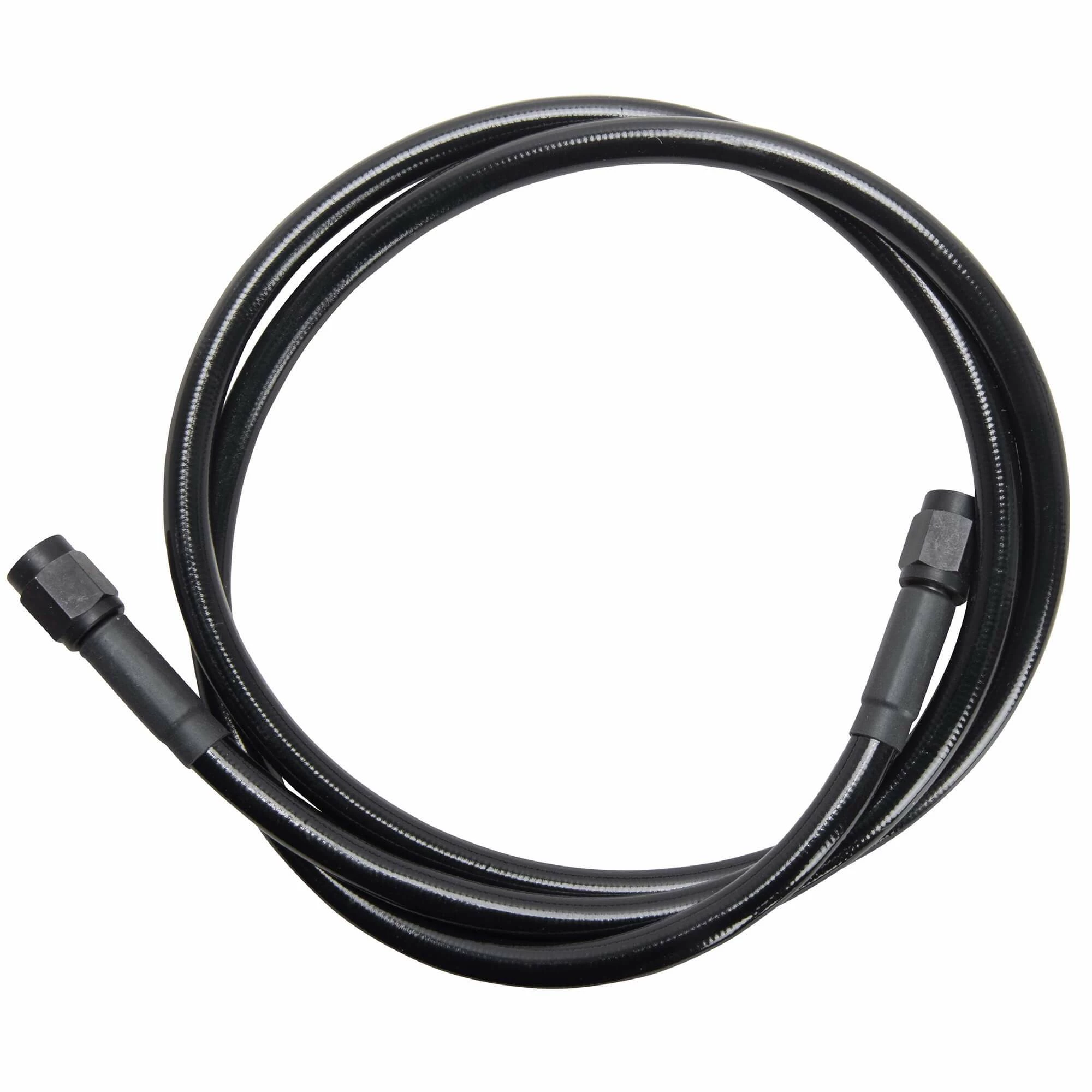 Goodridge Universal Braided Stainless Brake Line - 14" - Ebony 1 Goodridge Universal Braided Stainless Brake Line - 14" - Ebony