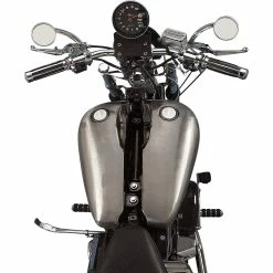 DRAG Specialties Fat Bob Style Gas Tanks - 1984-99 Harley-Davidson FXST/FLST 1985-86 FX/FXWG - 5 Gallon