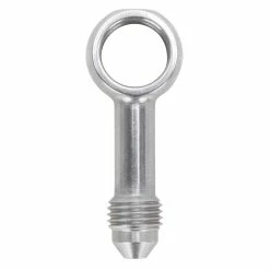 Goodridge Straight 7/16 Inch Banjo Fitting - Stainless Steel -Biltwell Shop 012765 Goodridge Straight 7 16in Banjo Fitting Stainless Steel 3