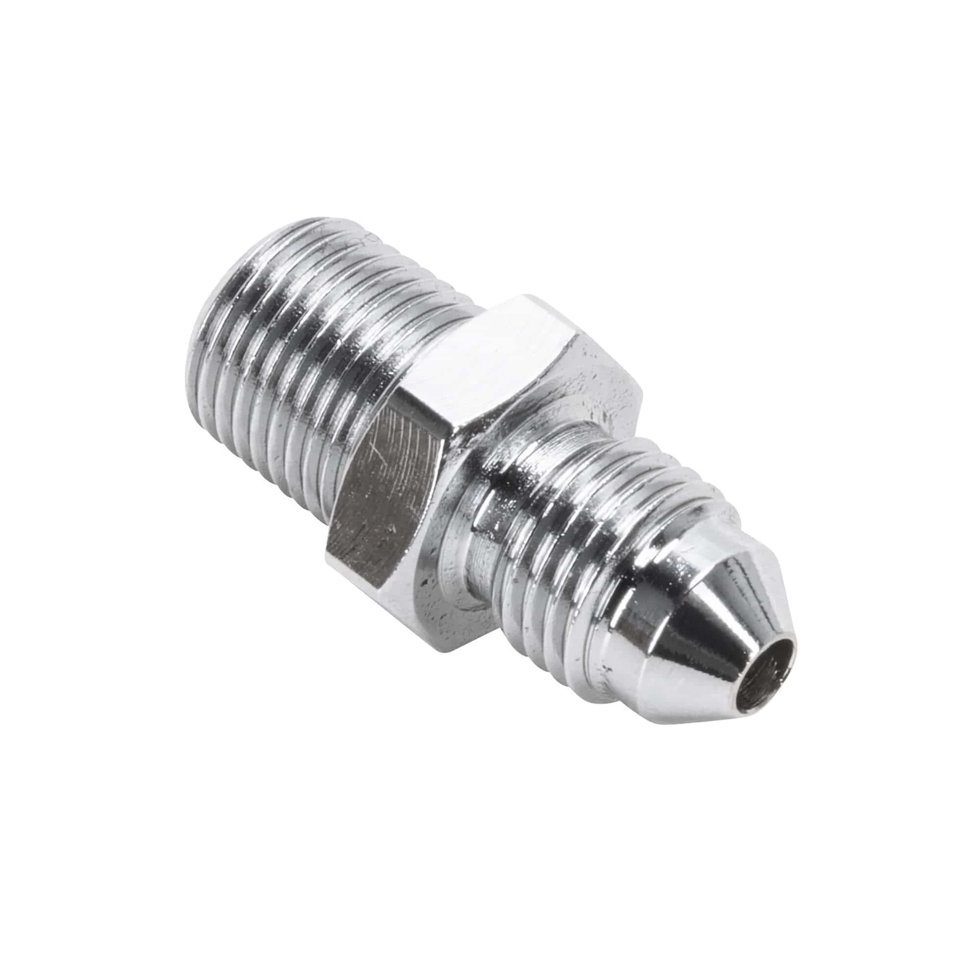 Goodridge 1/8 Inch NPT To -3 Fitting - Chrome 1 Goodridge 1/8 Inch NPT To -3 Fitting - Chrome