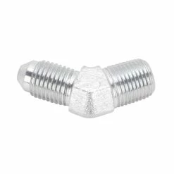 Goodridge 45 Degree -3 To 1/8 Inch NPT Fitting - Chrome 7 Goodridge 45 Degree -3 To 1/8 Inch NPT Fitting - Chrome -Biltwell Shop 012791 Goodridge 45 Degree 3 to 1 8 inch NPT Fitting Chrome 4