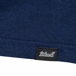 Biltwell Script T-Shirt - Black -Biltwell Shop 012819 Biltwell Script Navy T Shirt 4