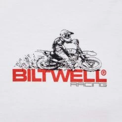 Biltwell Spare Parts T-Shirt - White -Biltwell Shop 012821 Biltwell Spare Parts White T Shirt 2