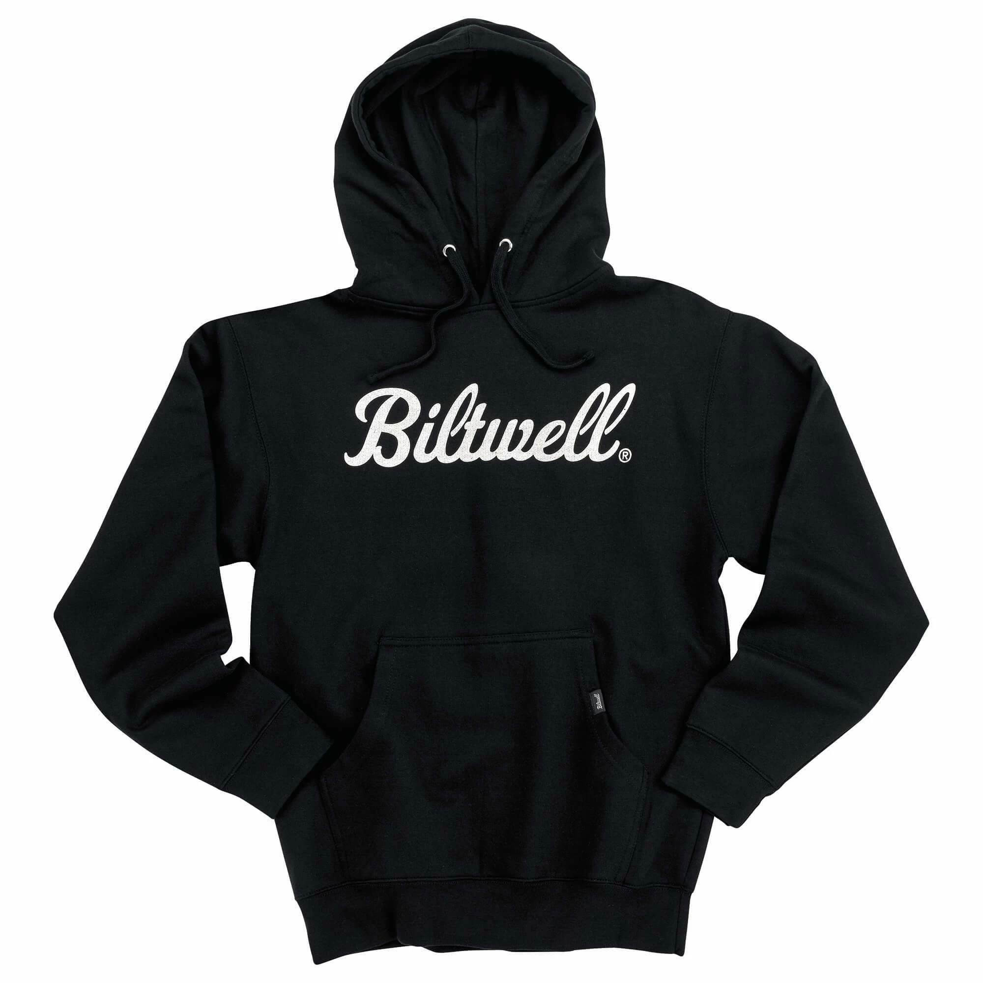 Biltwell Script Pullover Hooded Sweatshirt 1 Biltwell Script Pullover Hooded Sweatshirt