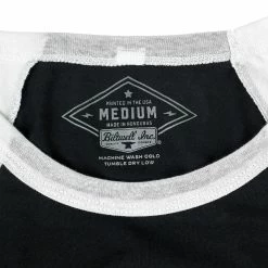 Biltwell Women's 1985 Raglan - Black/White 6 Biltwell Women's 1985 Raglan - Black/White -Biltwell Shop 012825 Biltwell Womens 1985 Raglan Black White 3