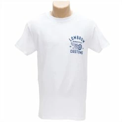 Lowbrow Customs Bonneville Salt Flats 2021 Racing Support T-Shirt - White -Biltwell Shop 012841 Lowbrow Customs Bonneville Salt Flats 2021 Racing Support T Shirt White 1