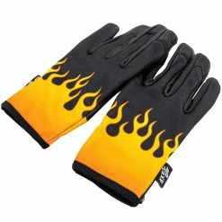 Axel Co. Flame Mesh Top Gloves 11 Axel Co. Flame Mesh Top Gloves -Biltwell Shop 012946 Axel Co FlameMeshTopGloves 3