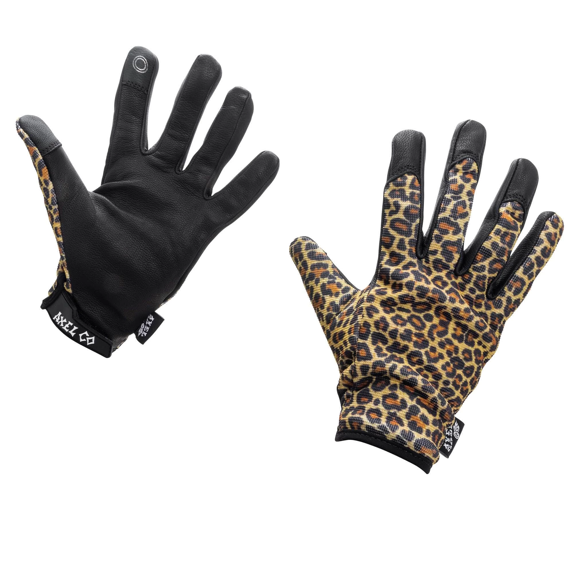 Axel Co. Leopard Print Mesh Top Gloves 7 Axel Co. Leopard Print Mesh Top Gloves - Image 7