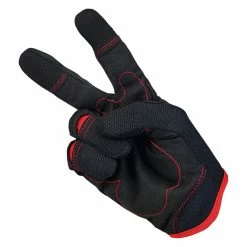 Biltwell Moto Gloves - Black/Red -Biltwell Shop 012955 Biltwell Moto Gloves Black Red 6