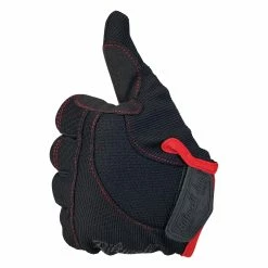 Biltwell Moto Gloves - Black/Red -Biltwell Shop 012955 Biltwell Moto Gloves Black Red 9