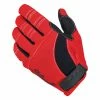 Biltwell Moto Gloves - Red/Black/White