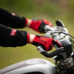 Biltwell Moto Gloves - Red/Black/White -Biltwell Shop 012956 Biltwell Moto Gloves Red Black White 14