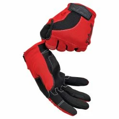 Biltwell Moto Gloves - Red/Black/White -Biltwell Shop 012956 Biltwell Moto Gloves Red Black White 2