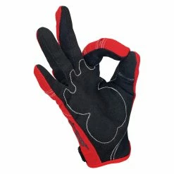 Biltwell Moto Gloves - Red/Black/White -Biltwell Shop 012956 Biltwell Moto Gloves Red Black White 3