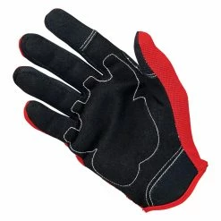 Biltwell Moto Gloves - Red/Black/White -Biltwell Shop 012956 Biltwell Moto Gloves Red Black White 5