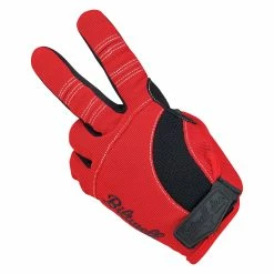 Biltwell Moto Gloves - Red/Black/White -Biltwell Shop 012956 Biltwell Moto Gloves Red Black White 7