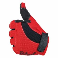 Biltwell Moto Gloves - Red/Black/White -Biltwell Shop 012956 Biltwell Moto Gloves Red Black White 9