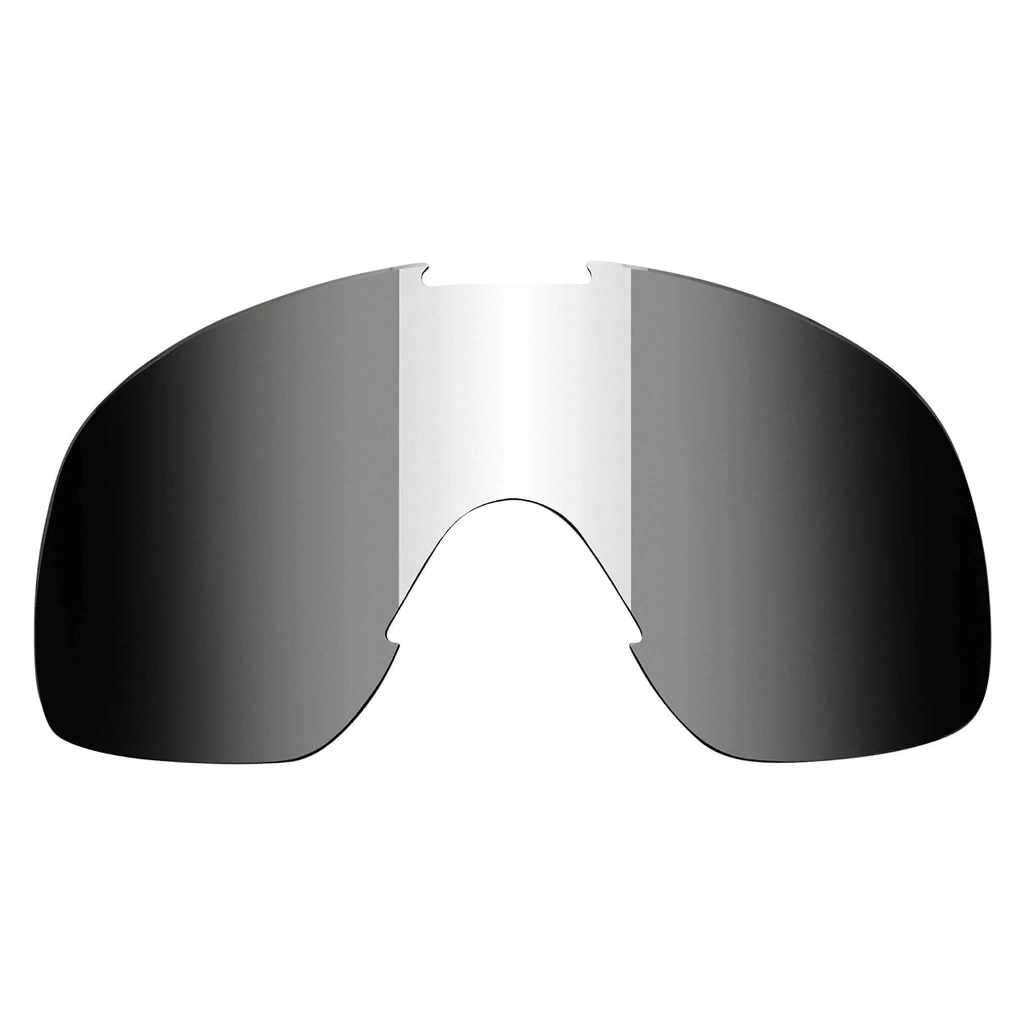 Biltwell Overland Goggle Lens - Chrome Mirror/Smoke 1 Biltwell Overland Goggle Lens - Chrome Mirror/Smoke