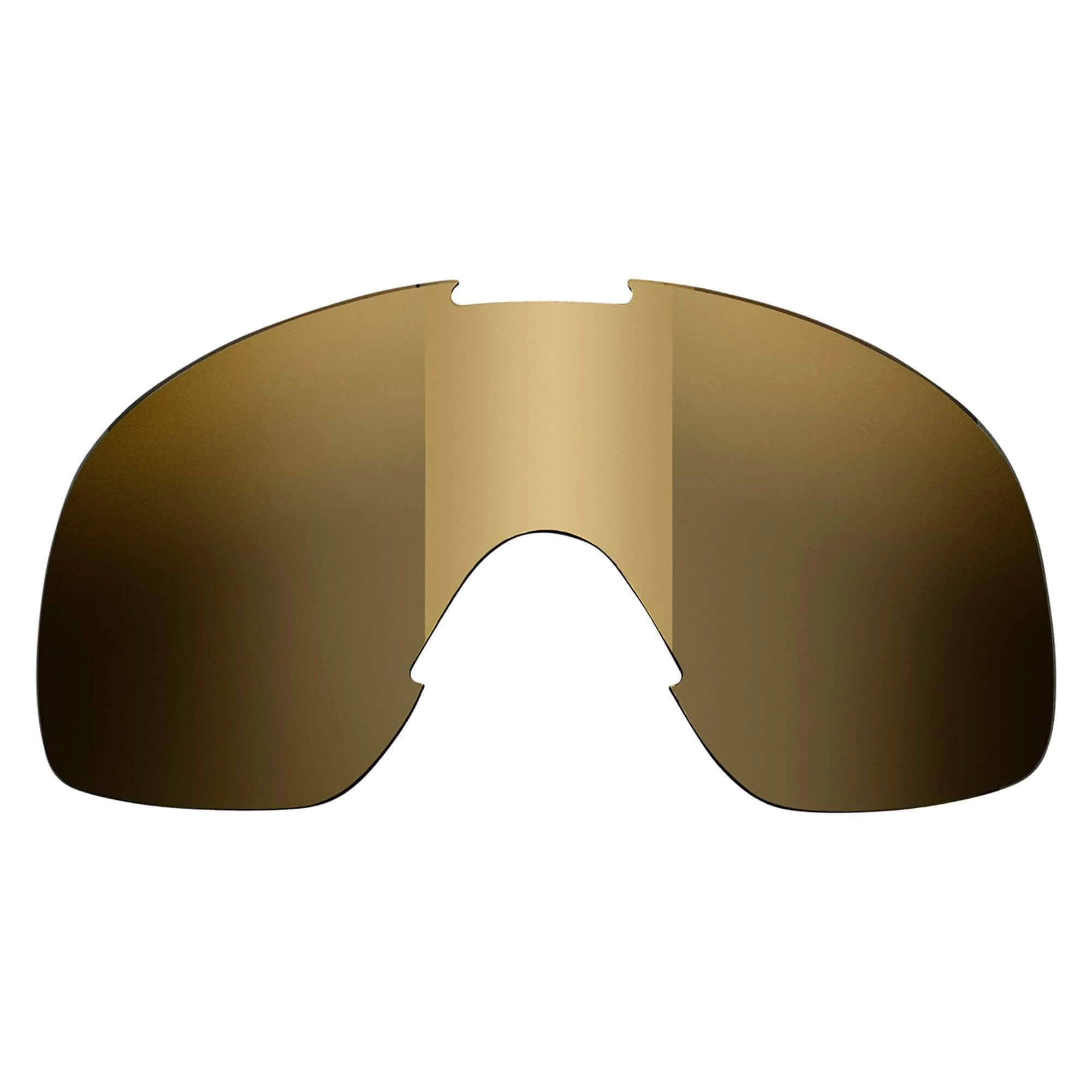 Biltwell Overland Goggle Lens - Gold Mirror/Smoke 1 Biltwell Overland Goggle Lens - Gold Mirror/Smoke