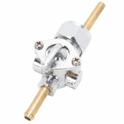 Cycle Standard 22mm Petcock Harley-Davidson Style - Chrome - Dixie - Straight Outlet