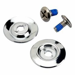 Biltwell Helmet Hardware Kit - SS Screw / Chrome Baseplate