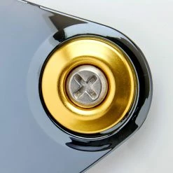 Biltwell Helmet Hardware Kit - SS Screw / Gold Baseplate -Biltwell Shop 013107 Biltwell Inc Helmet Hardware Kit SS Screw Gold Baseplate 2