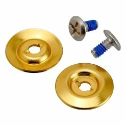 Biltwell Helmet Hardware Kit - SS Screw / Gold Baseplate