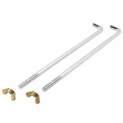 Cycle Standard Battery Hold Down Rod - Chrome - Early Harley-Davidson 6 Volt Big Twins