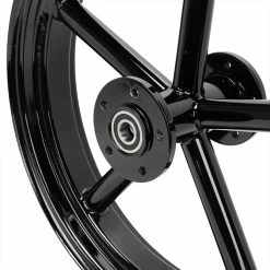 Led Sled Customs Round Spoke Invader 18 X 3.5 Dual Flange Rear Wheel - Gloss Black 8 Led Sled Customs Round Spoke Invader 18 X 3.5 Dual Flange Rear Wheel - Gloss Black -Biltwell Shop 013204 Led Sled RoundSpokeInvader18x3.5DualFlangeRearWheel GlossBlack 4