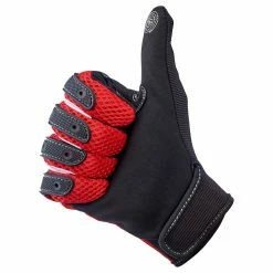 Biltwell Anza Gloves - Red -Biltwell Shop 013220 Biltwell Anza Gloves Red 5