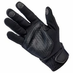 Biltwell Baja Gloves - Black Out -Biltwell Shop 013221 Biltwell Baja Gloves Blackout 3