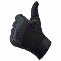 Biltwell Baja Gloves - Black Out -Biltwell Shop 013221 Biltwell Baja Gloves Blackout 4